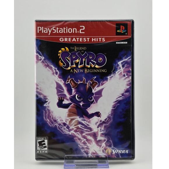 Legend of Spyro A New Beginning Greatest Hits For PlayStation 2*SEALED - Picture 1 of 8